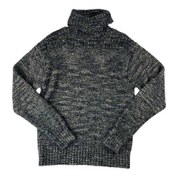 Ralph Lauren Double RL Black and Gray Sweater - Picture 1 of 6